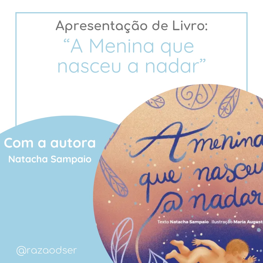 Apresentação do Livro: A menina que nasceu a nadar