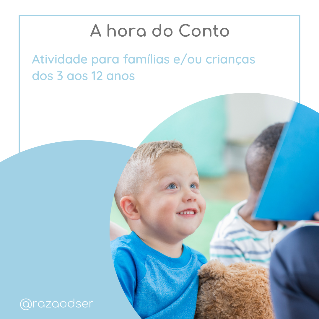 A Hora do Conto: Dinamização de Histórias Infantis para famílias e/ou crianças<p>último sábado de cada mês</p>16h30