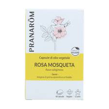 Cápsulas Óleo Vegetal Rosa Mosqueta Pranarom